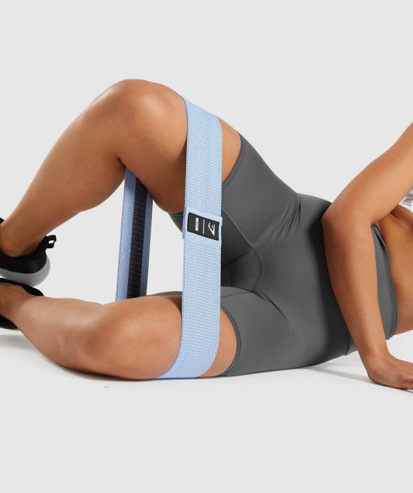 Damske Odporový Pás Gymshark Glute Set 3pk Svetlo Nachový Siva / Modre / Zelene | IC9261745